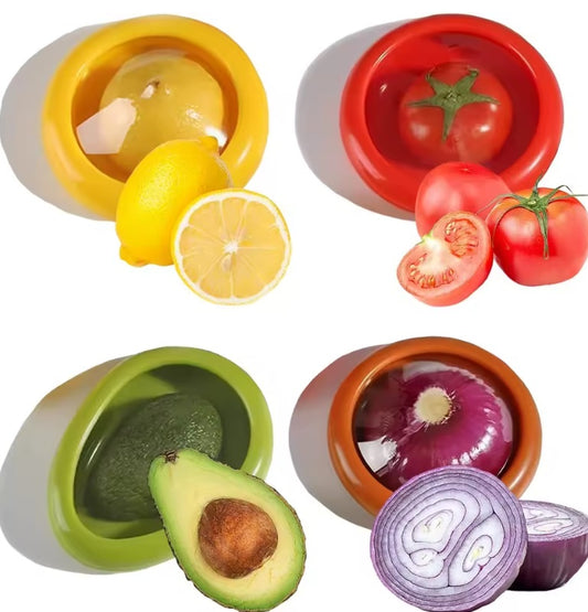 Transparent film Fruit Storage Box,Fruit And Vegetable Anti-Oxidation , sealed box Set for Fridge Keep Fresh