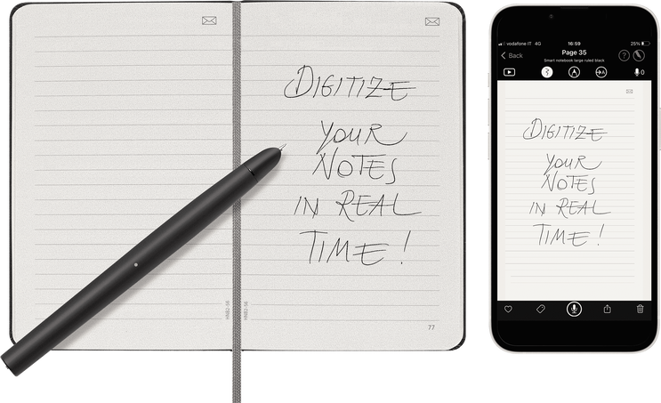 WRITE ON NOTEBOOK GET THE TEXT ON PHONE -SMART NOTEBOOK REUSABLE